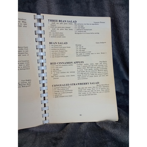 Calvary Baptist Church Cookbook Spartanburg, South Carolina Vintage 1984 Spiral - Picture 11 of 16